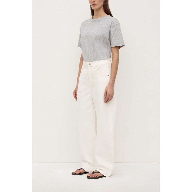 Assembly Label Low Curve Mid Rise Jean Vintage White image number 3